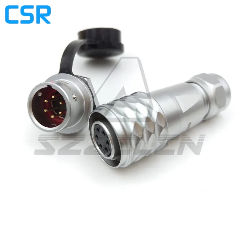 

WEIPU SF12 6pin Waterproof connector , Metal pull self-locking connector 6 pin plug and socket , Electrical connector 6pin