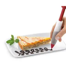 1 шт Горячая Торт Печенье Кондитерские крем Шоколад украшения Шприц силиконовая пластина краска ручка краска для тортов