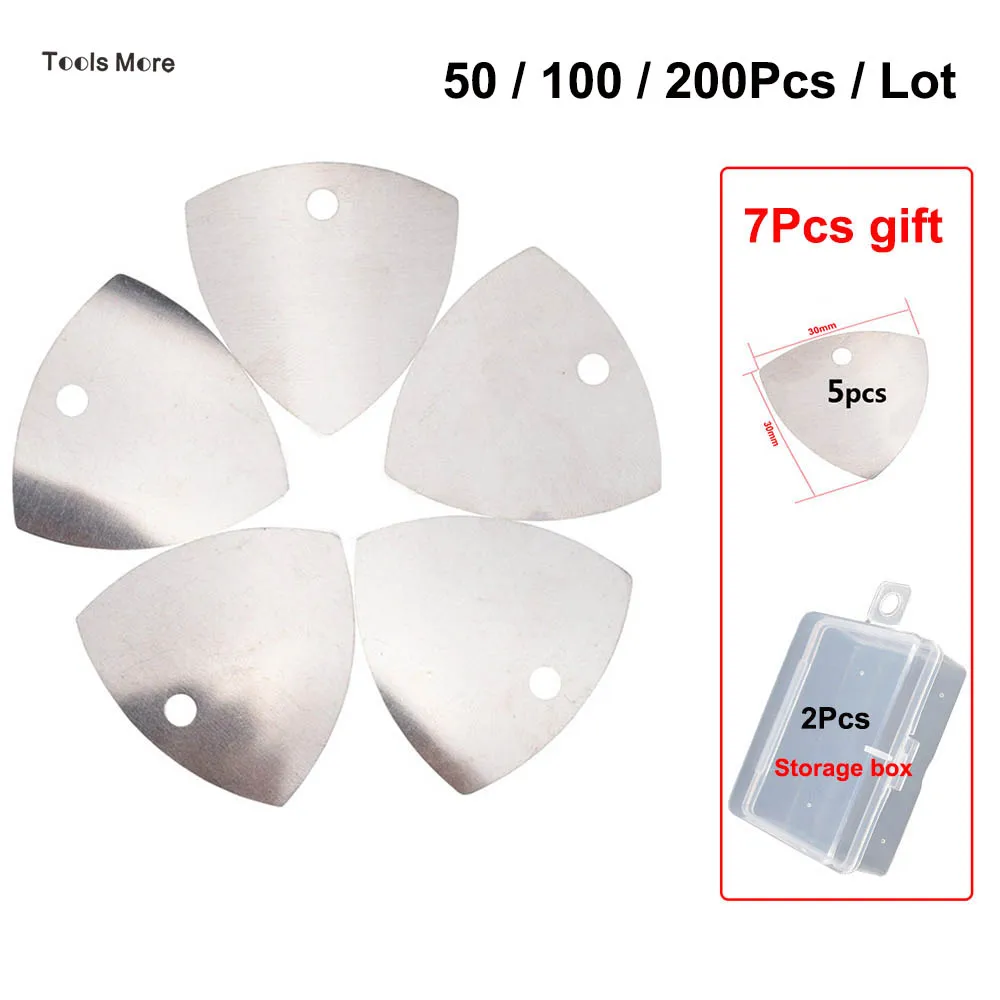 

Triangle Pry Tools Metal Opening Tool Opening Picks Hand Tools for iPhone iPad Tablet Cell Phone 50/100/200Pcs/Lot With Gift