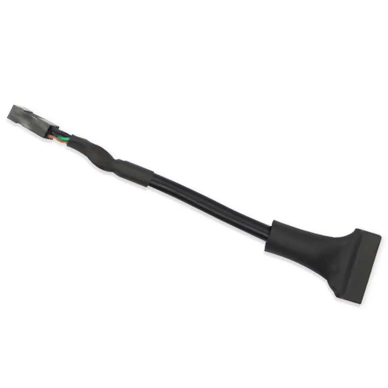 10 قطعة USB3.0 20 دبوس الذكور رأس إلى USB 2.0 شاحن أنثي للوحة الأم الحبل