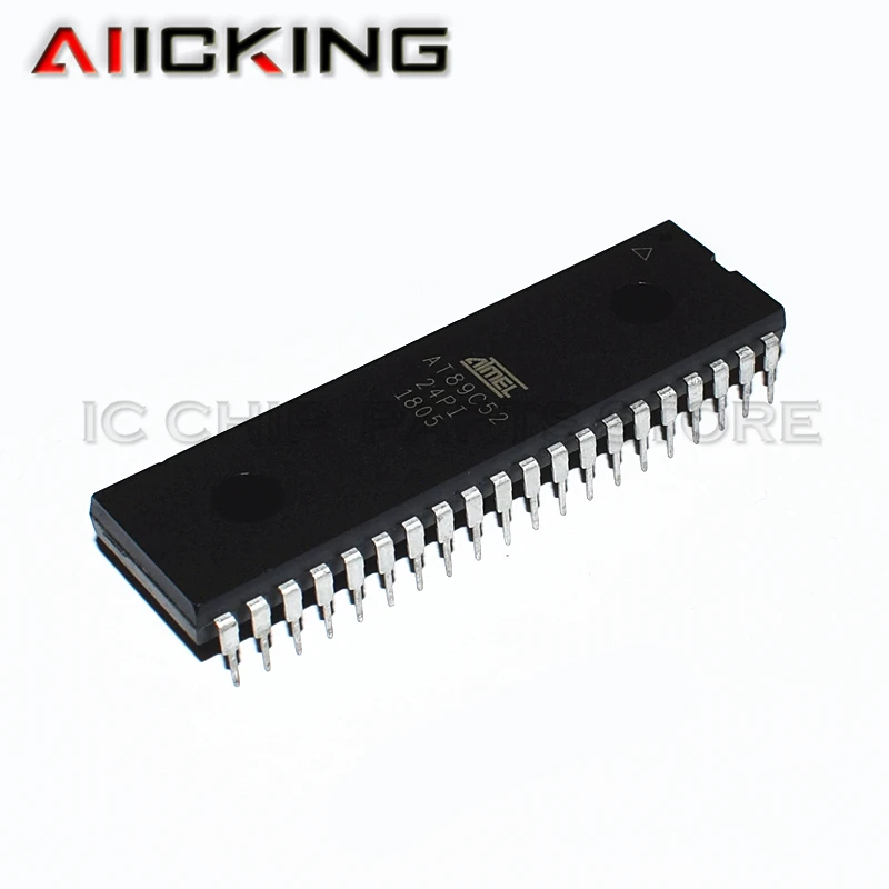 

AT89C52-24PI AT89C52 DIP40 Integrated IC Chip New original