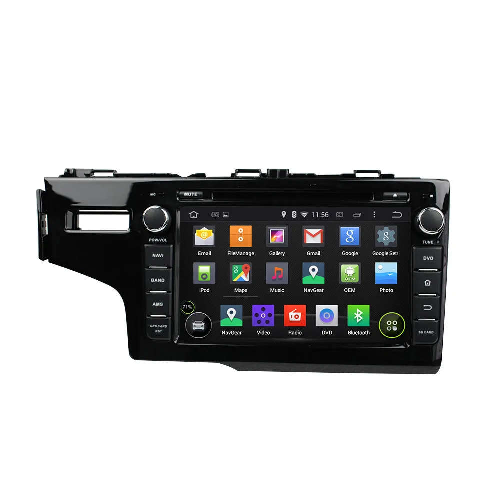 8 &quotAndroid 5.1 Сенсорный экран dvd плеер автомобиля для Honda Fit 2014 с Зеркало Ссылка