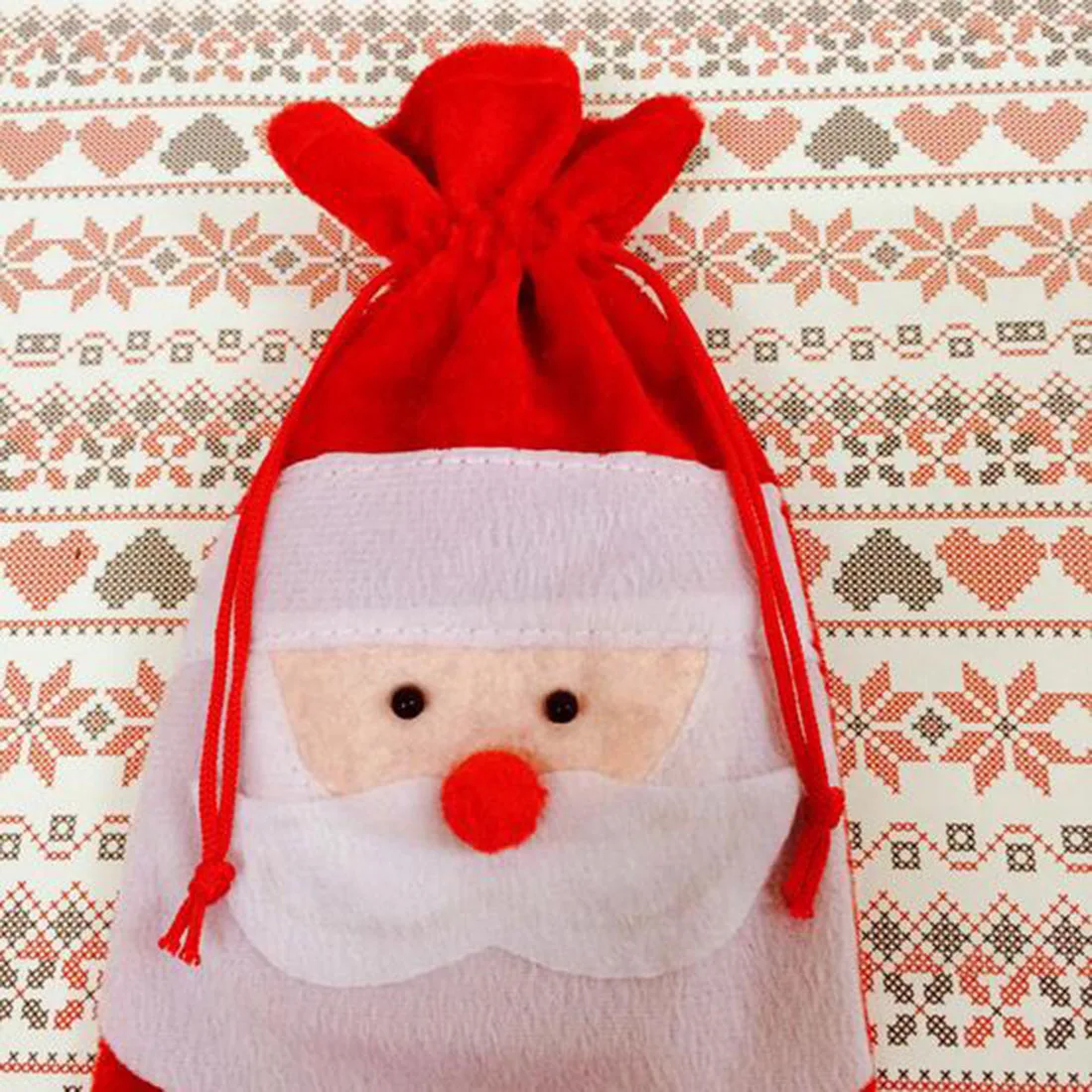 Крышка для бутылки с красным вином сумки украшения дома вечерние Санта Клаус Рождественский Декор