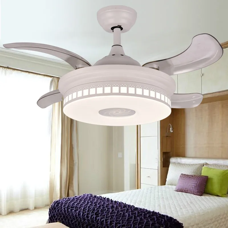 

Eusolis Modern Nordicchandelier With Fan Plafondventilatoren Met Verlichting Lighting Ceiling Fan Ventilador De Teto Com Control