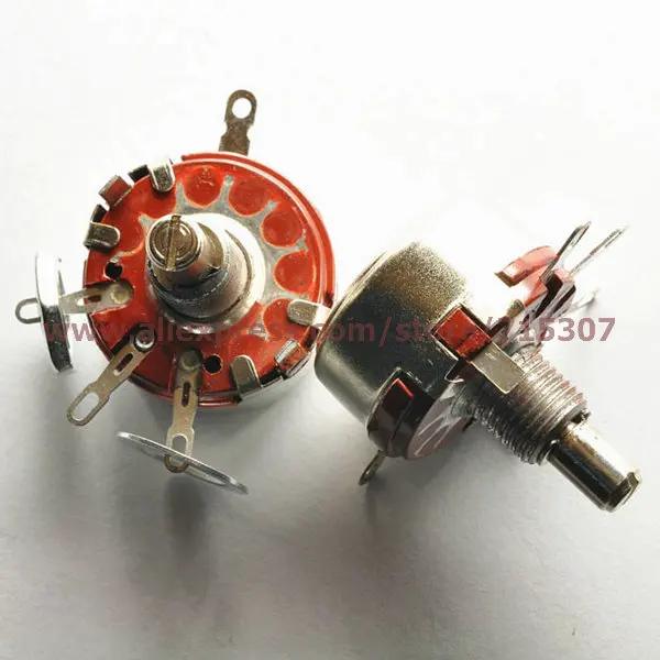 

PHISCALE 5pcs single turn carbon potentiometer 1K WTH118-1A(2W)