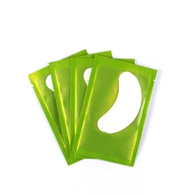 Зеленый тонкие патчи для ресниц 7*3,3 см лодка Стиль Для женщин накладные ресницы инструменты наращивание ресниц расширение 50 пар/лот ресницы патчи