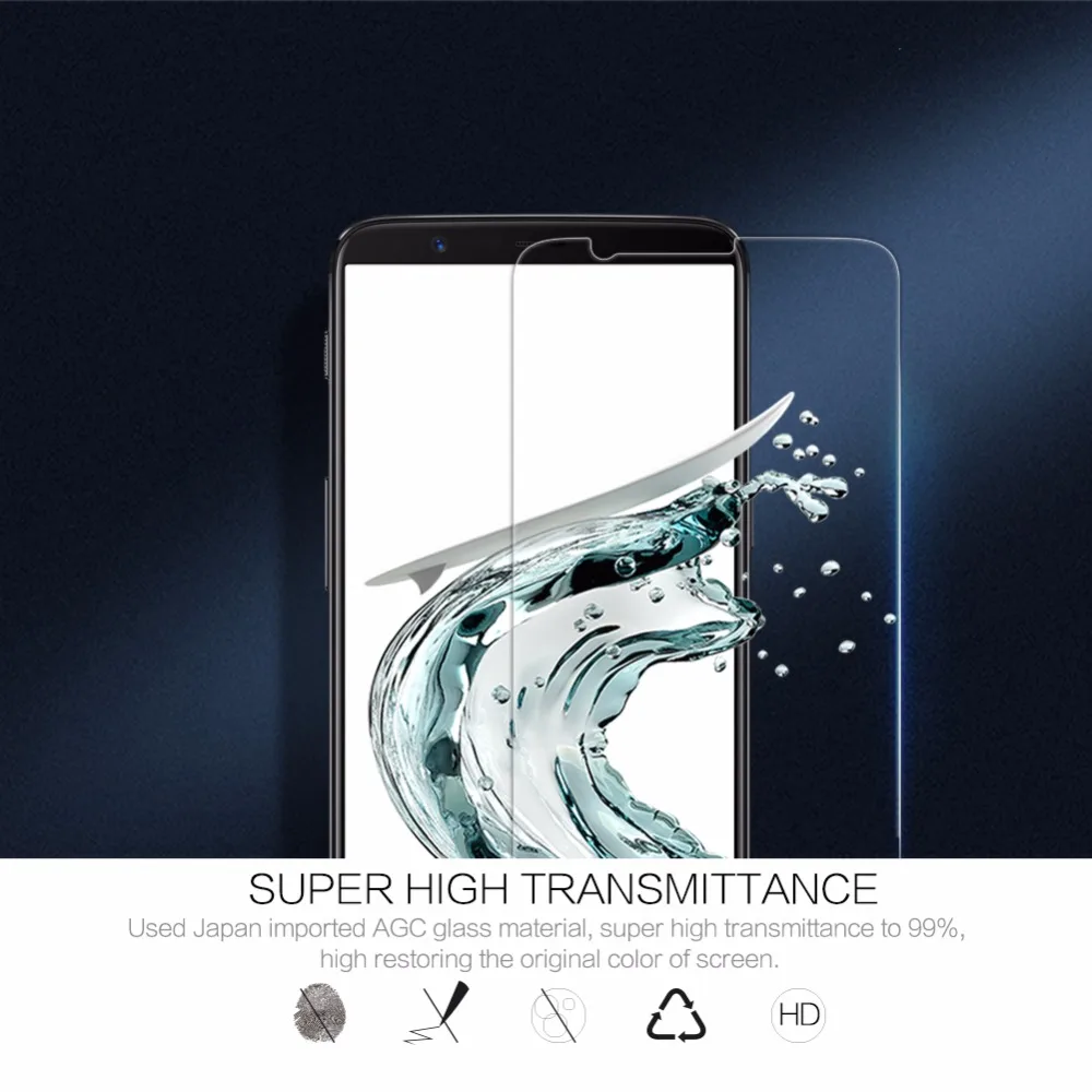 6 01 дюймов one plus 5t защита экрана NILLKIN Amazing H + PRO закаленное стекло для oneplus ONE PLUS 5 T
