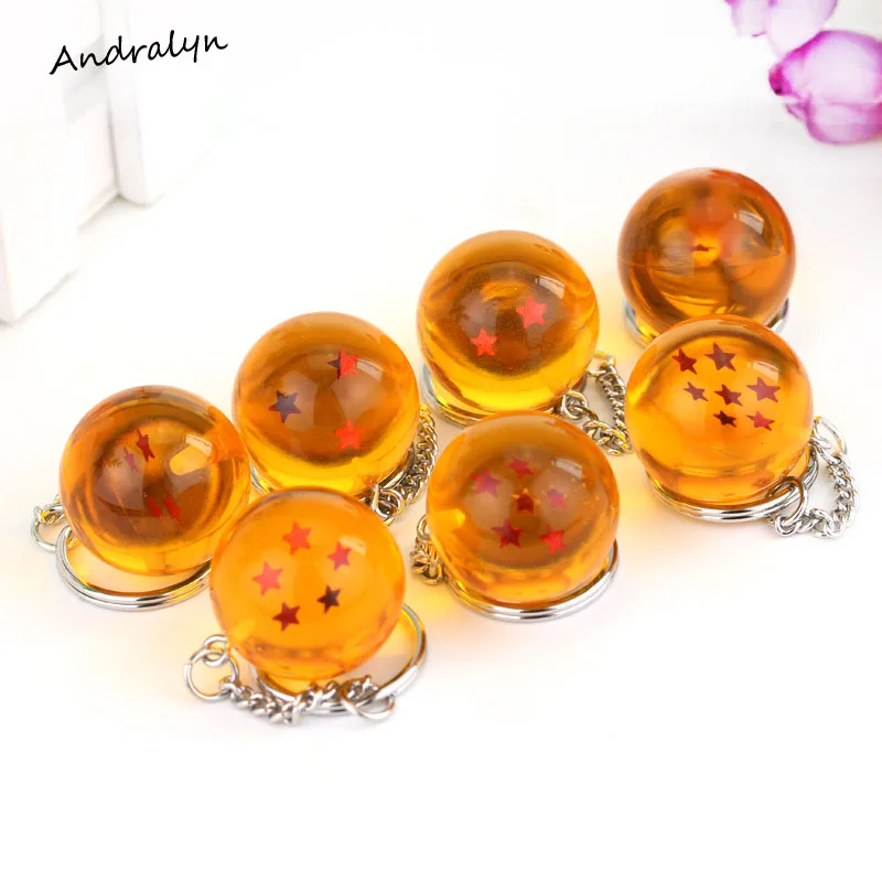 2 5cm Dragon Ball Z New In Bag 7 Stars Crystal Balls PVC Figures font b