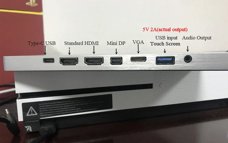 Сенсорный монитор [HFSECURITY] 15 6 1080P IPS для ПК второй экран PS4 Raspberry Pi Windows 10 портативный