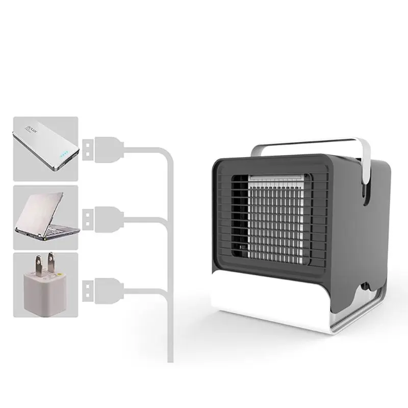 

New Mini Air Cooler Negative Ion Air Conditioning Fan Dormitory Office Usb Small Cooling Fan ww0823