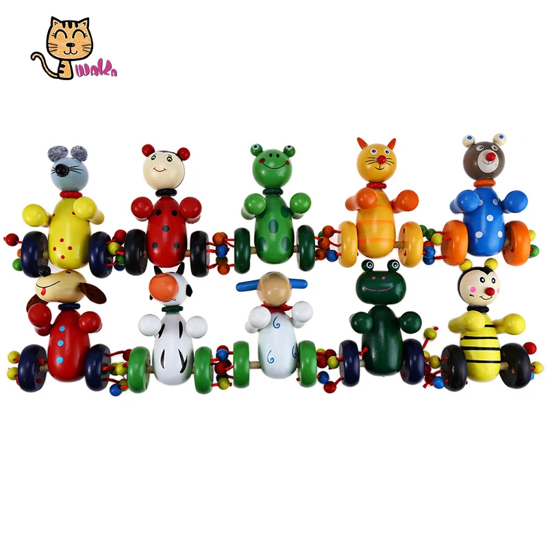 

Kids Wooden Toys Toddler Children Putting Animals Puzzle Trolley Toys Cartoon Wooden Coagent For Boys Girls Cartoon Baby Toys