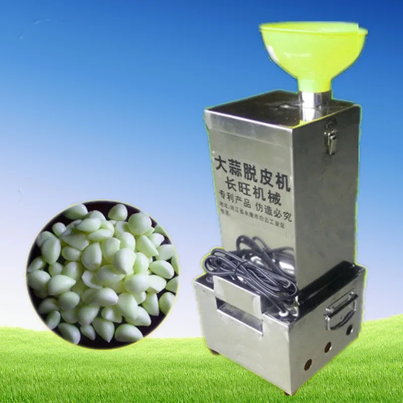 2030kg/h production commercial automatic garlic peeling peeler machine