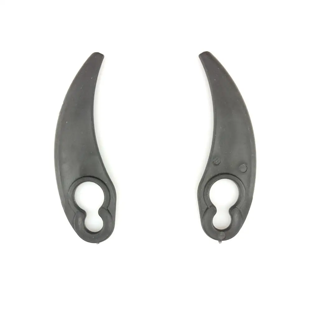 10Pcs/set Lawn mower Plastic blade Grass Strimmer Trimmer Swing Blade Pendants For ART26LI 9mm*6mm