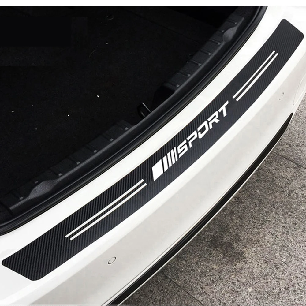  Sports Rear Bumper Protector Sticker For Mercedes Benz (1)