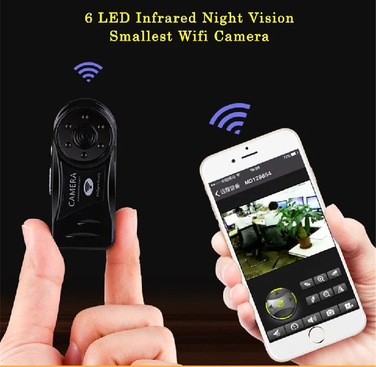 

Secret Mini Camera Wifi 720P HD Infrared Night Vision Wireless Camara Secret Cam Securtity Nanny Camara Brand IP Camcorder Mini