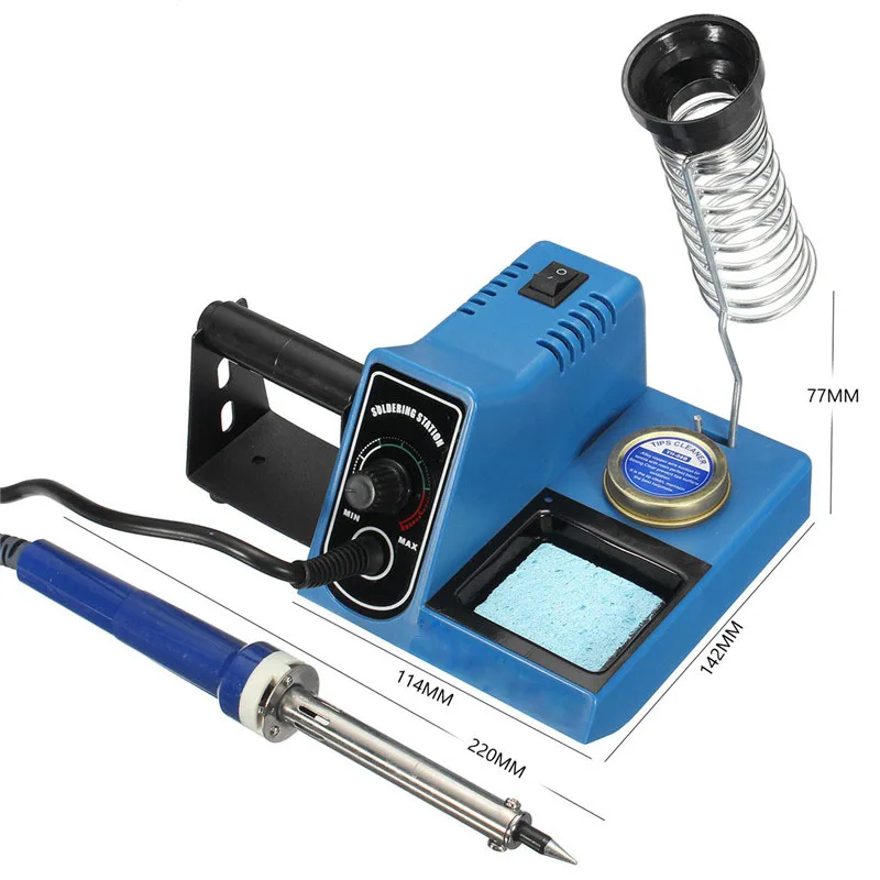 

220V 60W Digital Soldering Welding Iron Station Tip Wire Welder Adjustable Electric Soldering Iron for 926 Sale