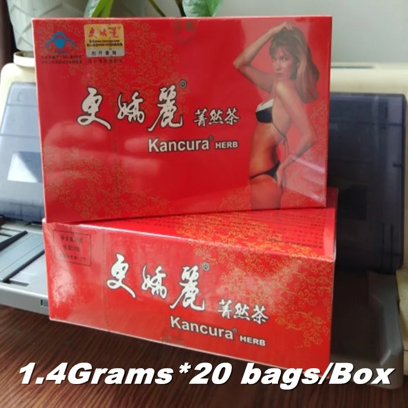 1.4 Grams*20 Bags/Box Geng Jiao Li Sliming Tea Kancura Herbal Tea Weight Loss