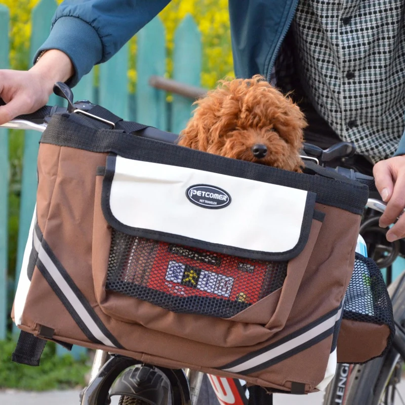

Oxford Xiaomi Mijia EF1 Qicycle E-Bike Scooter Bicycle Basket Pet Puppy Cat Dog Carrier Bag Box Detachable Front Goods Carrier