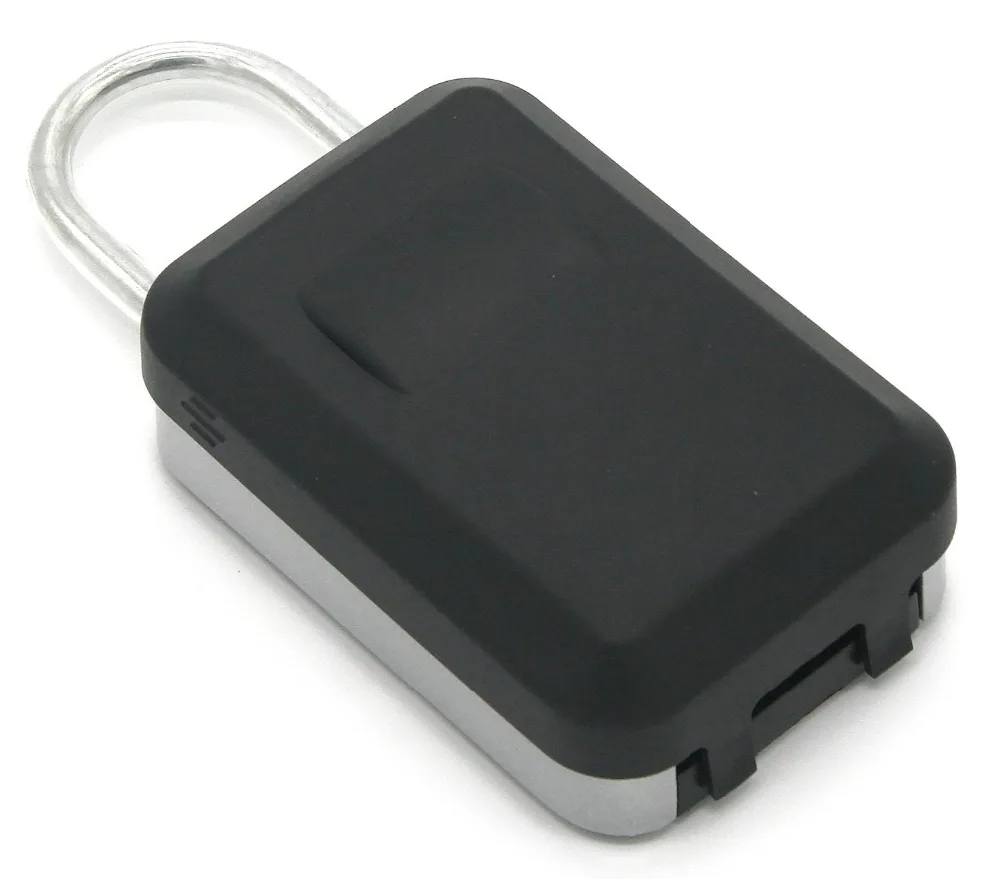 Key Lock Box with 4-Digit Pin Combination and Shackle - Perfect for Realtors, Guests, Tenants, Secure Portable Key Storage