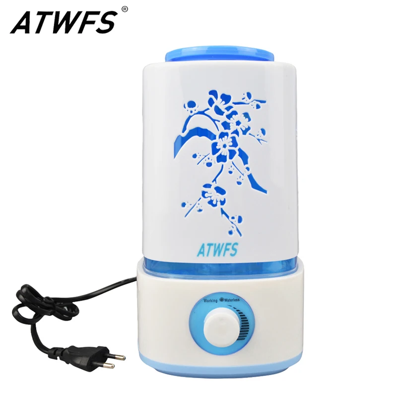 

ATWFS Ultrasonic Air Humidifier LED Lamp Mist Maker Aroma Essential Oil Diffuser Fogger Aromatherapy Diffuser Vaporizer Nebulize