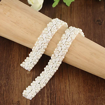 

TOPQUEEN S204A pearl belt wedding bridal sash wedding dress belt with pearls wedding gown sashes and belts wedding sashes