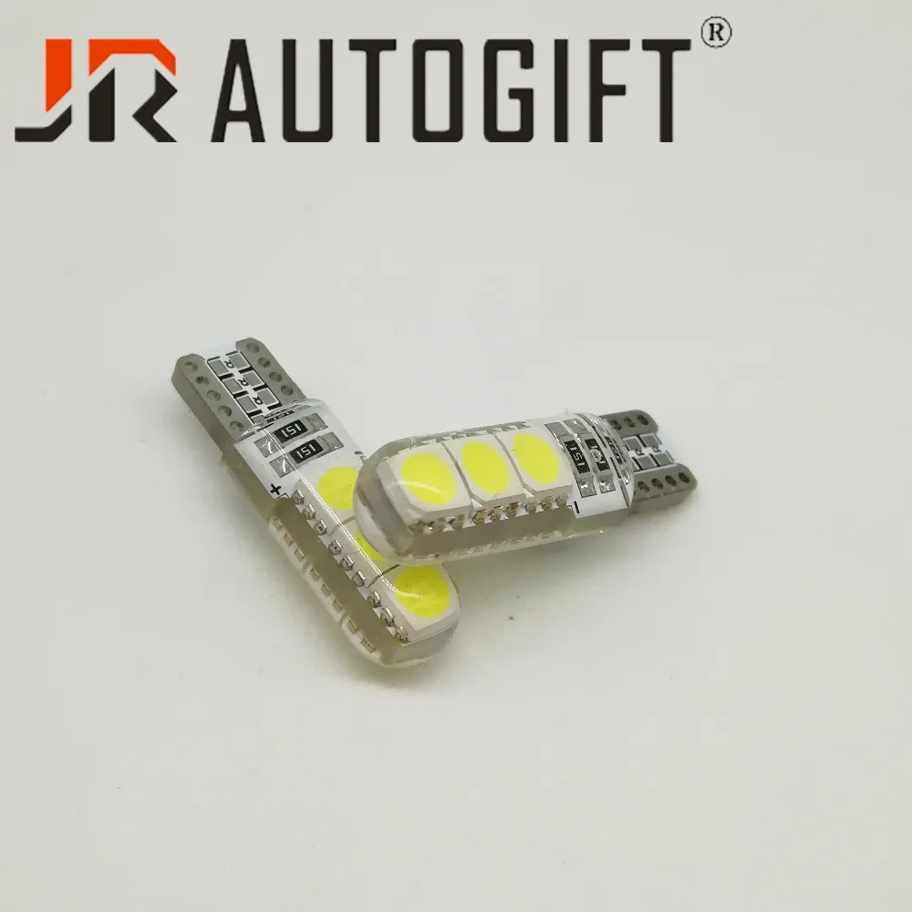 10 шт. T10 W5W 5050 6smd светодиодный огни автомобиля светодиодный лампы 194 168 501 светодиодный светильник Лампы для чтения белый 12V 24V