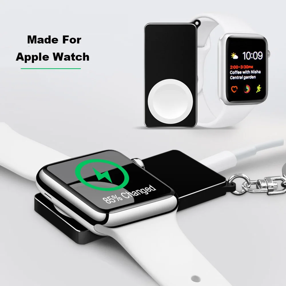Магнитное Беспроводное зарядное устройство для Apple Watch серии 1 2 3 4 портативное
