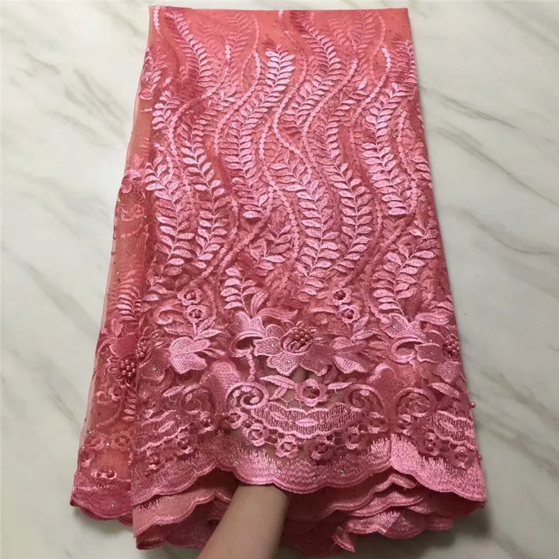 

PL!African Lace Fabric 2018 Embroidered Nigerian Laces Fabric High Quality French Tulle Lace Fabric For Women Dress ! L113058
