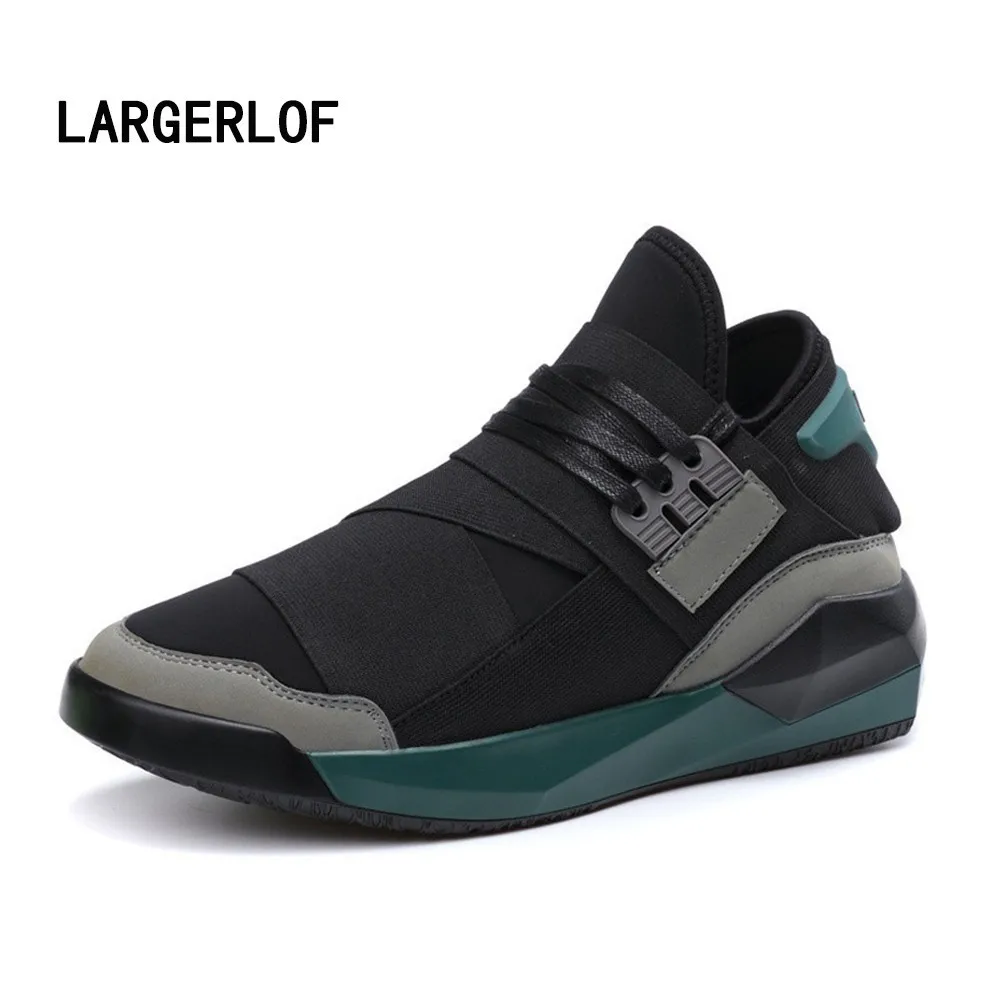 

Men Canvas Shoes Trend Breathable Running Shoes Thick Bottom Autumn Sneakers For Men SH49128