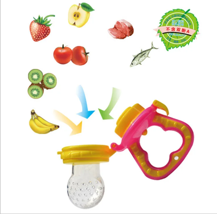 New Design Silicone BPA Free Nipple Fresh Food Milk Nibbler Feeder