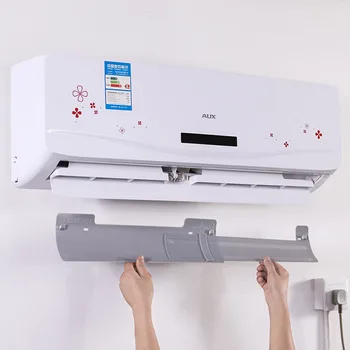 

Home Air Conditioning Adjustable Windshield Baffle Shield Wind Guide Month Straight Prevent Direct Blow Bedroom Wind Shroud