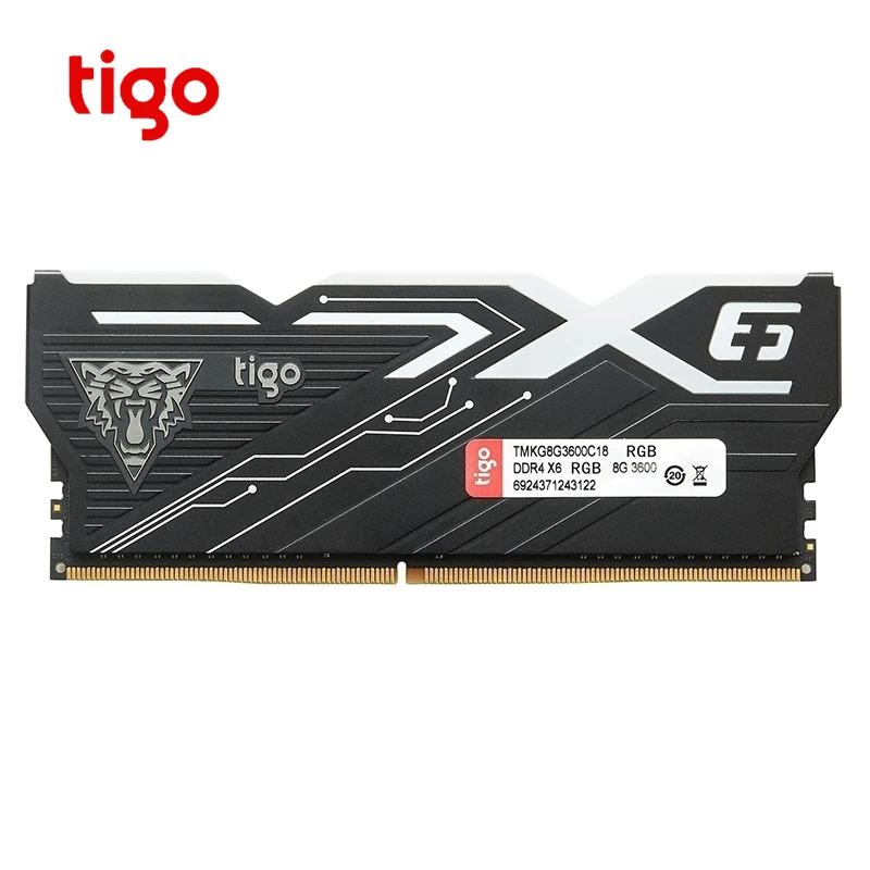 Tigo ram DDR4 16 Гб 3200 МГц RGB светодиодный игровой ПК Память для рабочего стола XMP разгон