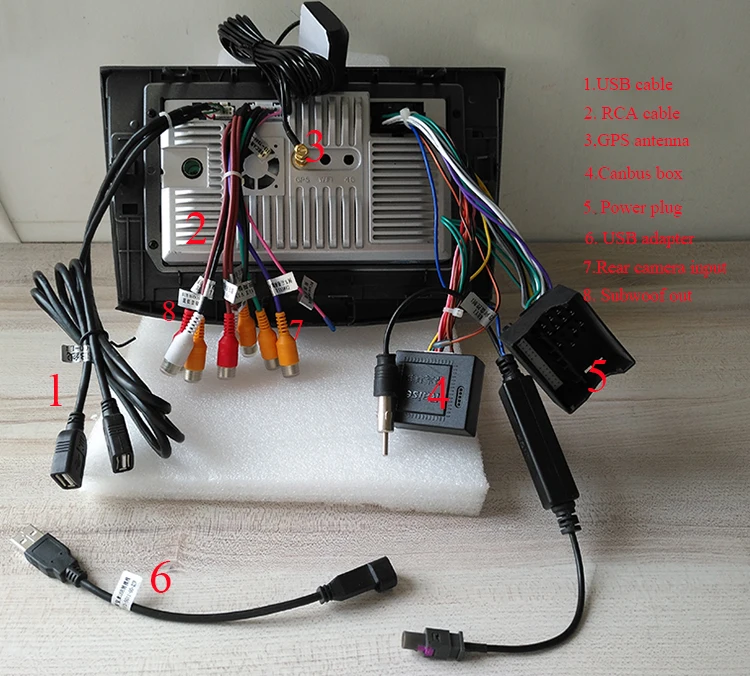 Sale 2din android autoradio for Volkswagen Passat CC Magotan 2012-2015 with steering wheel control reverse camera passat b6 radio car 4