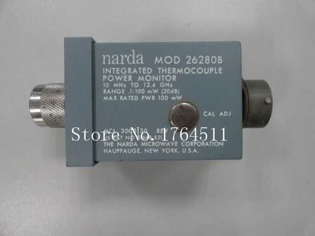 

[BELLA] Narda 26280B 10MHZ-12.4GHZ 0.1-100mW (30dB) N precision power probe
