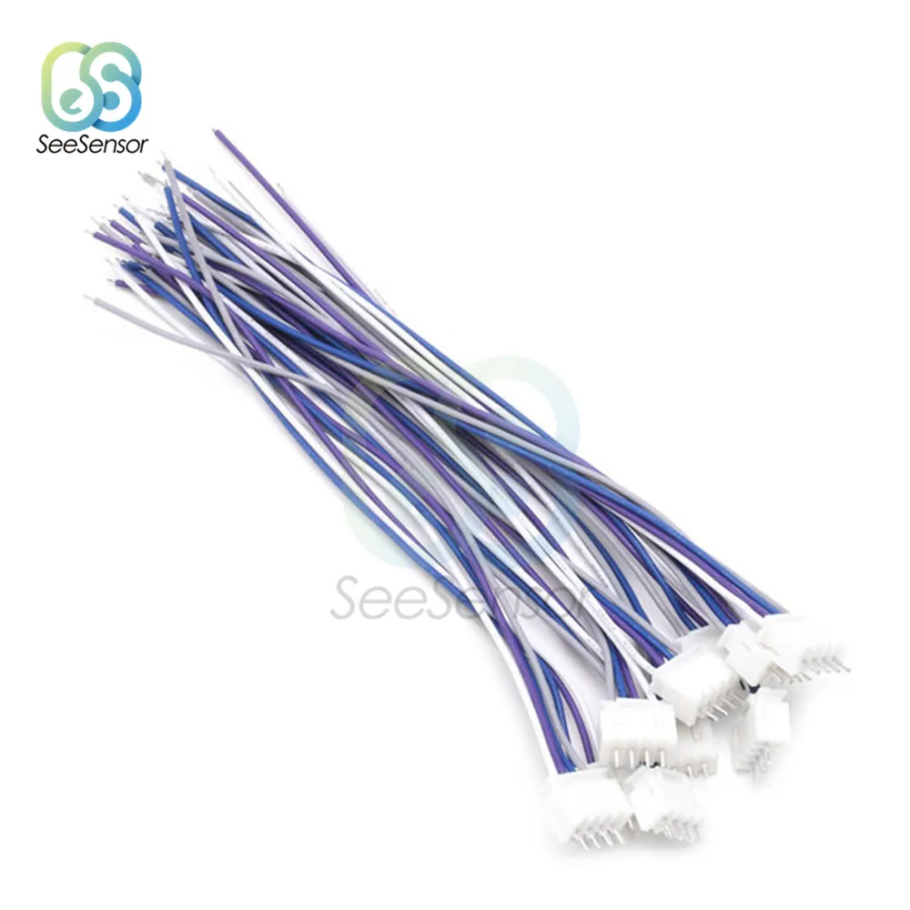 

1pcs 5pcs Mini Micro 3S1P 4 Pin Plug With Wires Cables 15cm Connector Plug