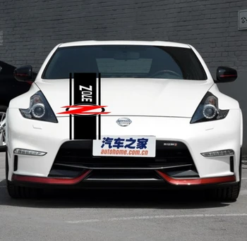 

Car decal Racing Rally Stripes Sport 16''x 55'' for 370Z 370 Z Vinyl Graphics Hood sticker CG370
