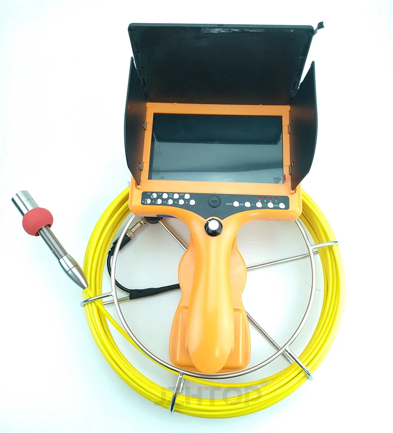 Трубка дренажная для стока камера для исследования канализации системы 23 мм видео эндоскоп бороскоп Водонепроницаемая камера Змея 8 г sd-карта