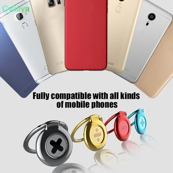 

Universal Ring Holder Metal Finger Ring Holder Smartphone Mobile Phone Finger Stand Holder For iPhone X 8 Samsung Tablet 50pcs