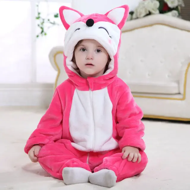 fall 2018 baby one piece animal rompers clothing hot pink halloween costumes for babies infant clothes