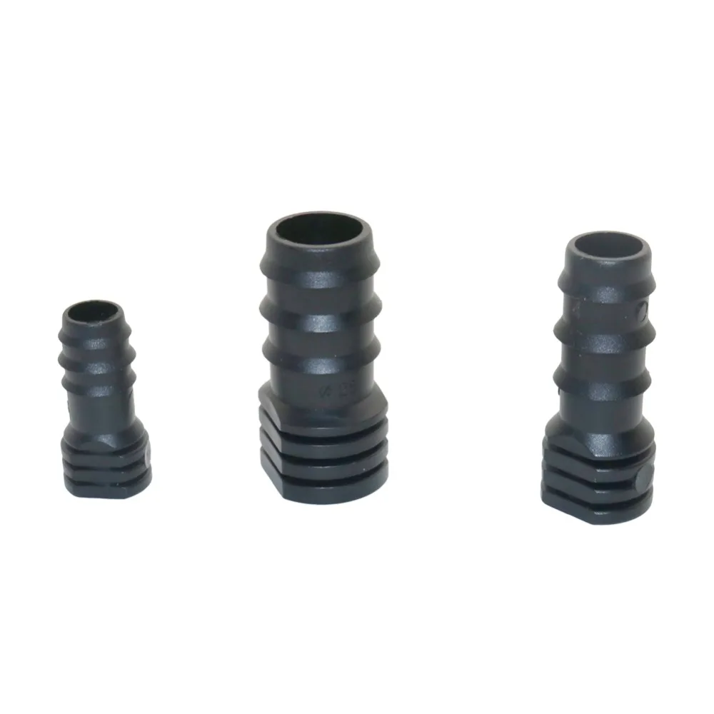 

DN16,DN20,DN25 Hose Plug Watering Plumbing Pipe Fittings Joint Tube Accessories Pipe Connector Barbed End Cap 20 Pcs