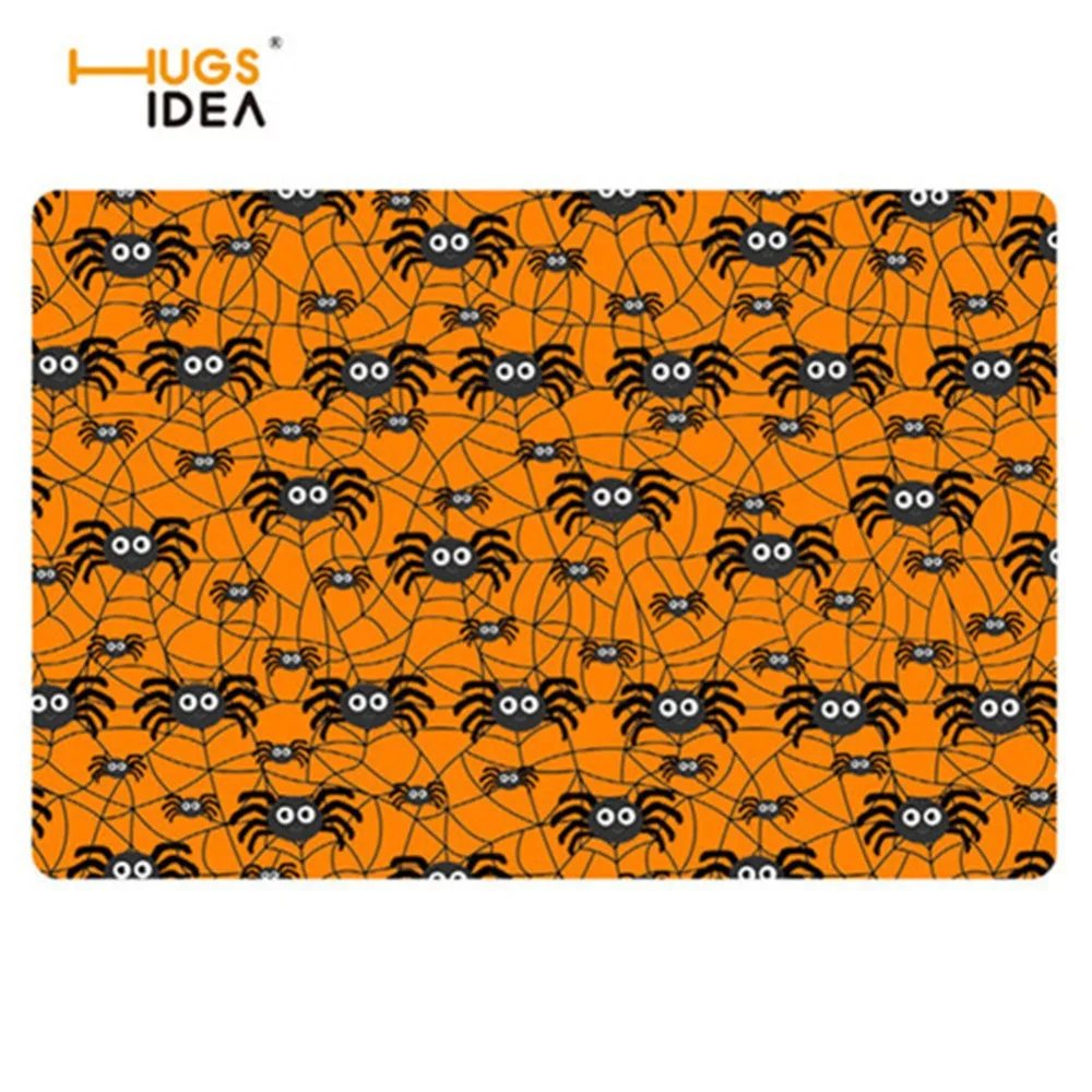 HUGSIDEA Happy Halloween Дизайн Творческий вход ковры паук печатных ковер коврик для Ванная комната Кухня нескользящей коврики ковры