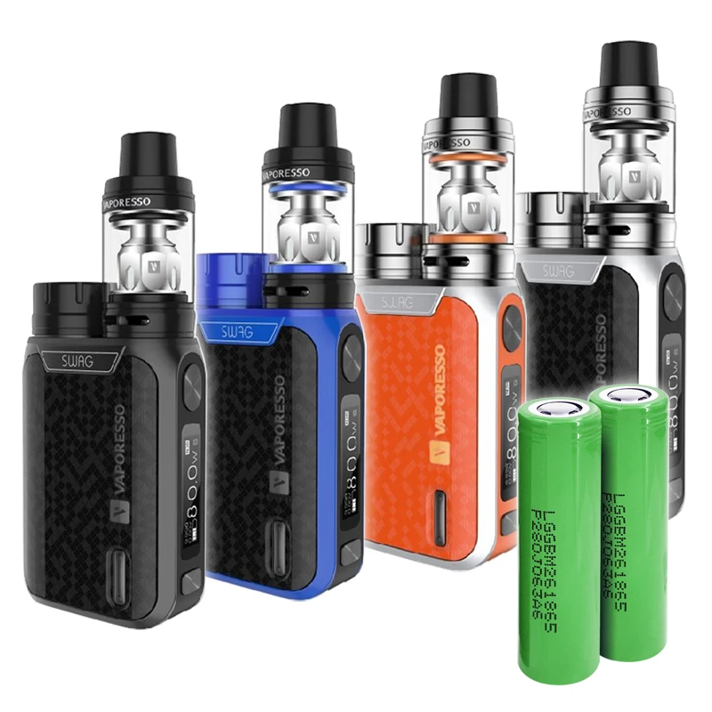 Vaporesso SWAG Atomizer Kit 0.91'OLED 80W with NRG SE 3.5ml Tank GT2