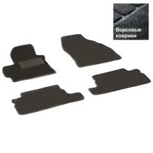 Ворсовые коврики для Тойота Королла E150 2007-2013 Seintex 82345