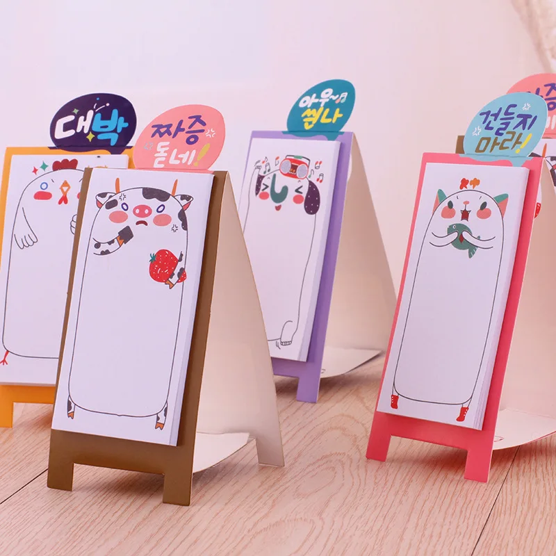 

Creative Cute Family N Times Series Cute Paper Memo Pad / Sticker Post Sticky Notes Notepad student supplies learning supplies