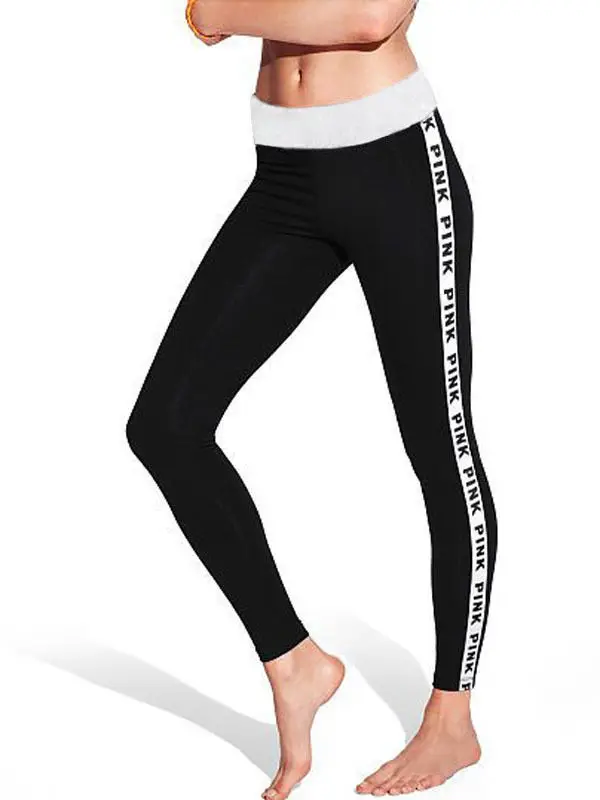 pink brand yoga pants