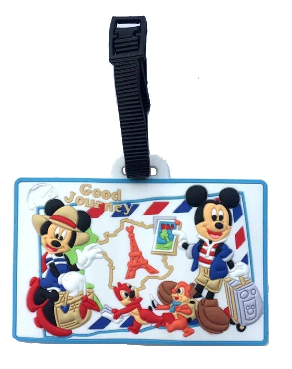 

Travel Accessories Cartoon Luggage Tag Micky Minie luggage luggage tags boarding card identification card bags