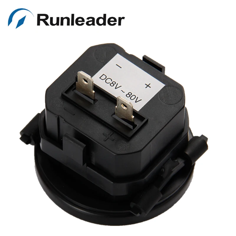 10 шт./лот) Runleader DC6-80V оснастки Круглый Кварцевый счетчик моточасов таймер для лодочного грузовика двигателя catipillar газонокосилка с двигателем