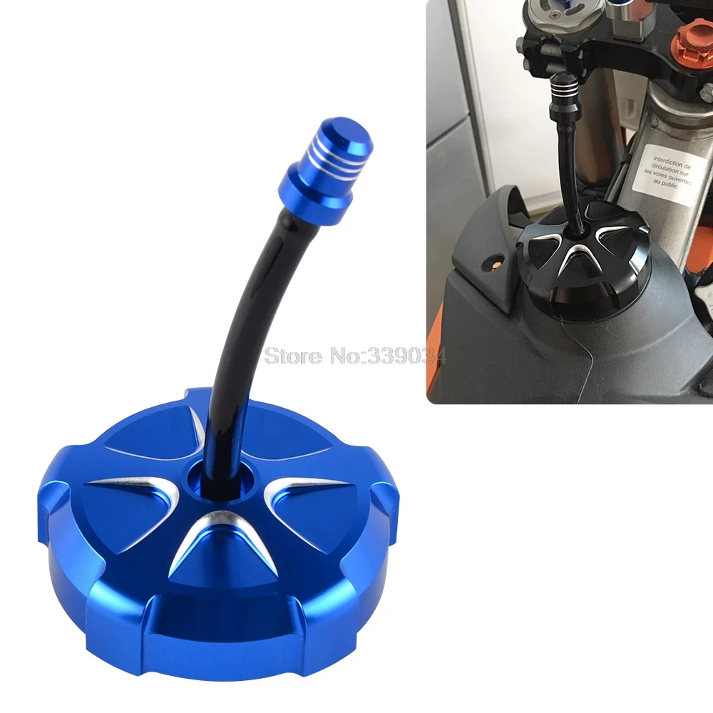 Крышка для бензобака NICECNC с вентиляционным отверстием Yamaha YZ 85 125 250 YZ250F YZ450F YZ125X YZ250X