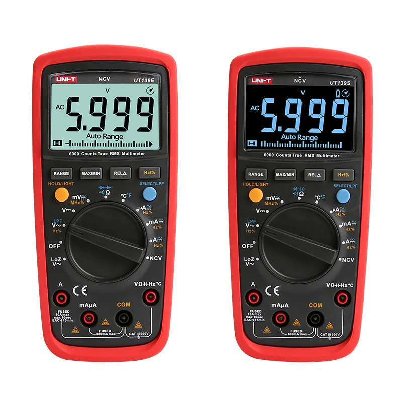 UNI-T UT139E UT139S Digital Multimeter Temperature Probe LPF pass filter LoZ low impedance input Diagnostic-tools True RMS Meter цена UNI-T UT139E UT139S Digital Multimeter Temperature Probe LPF pass filter LoZ low impedance input Diagnostic-tools True RMS Meter цены онлайн