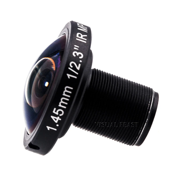 1,45 мм объектив рыбий глаз 190 градусов 12 мегапикселей ультра широкоугольный объектив для GoPro Hero 4/3 + Xiaomi Yi 4 K/4 K +, чтобы получить 360 Панорамное